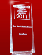 European CEO Awards 2011 версияси бўйича энг яхши ритейл-брокер